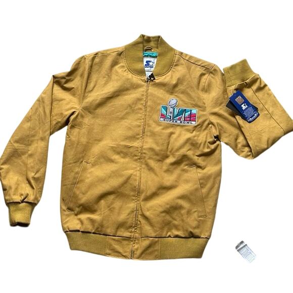 NWT Starter x MSX by Michael Strahan Super Bowl LVII Arizona Jacket Size M - Picture 1 of 11